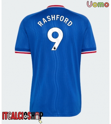 Manchester United Marcus Rashford #9 Seconda Maglia 2026-27 Manica Corta